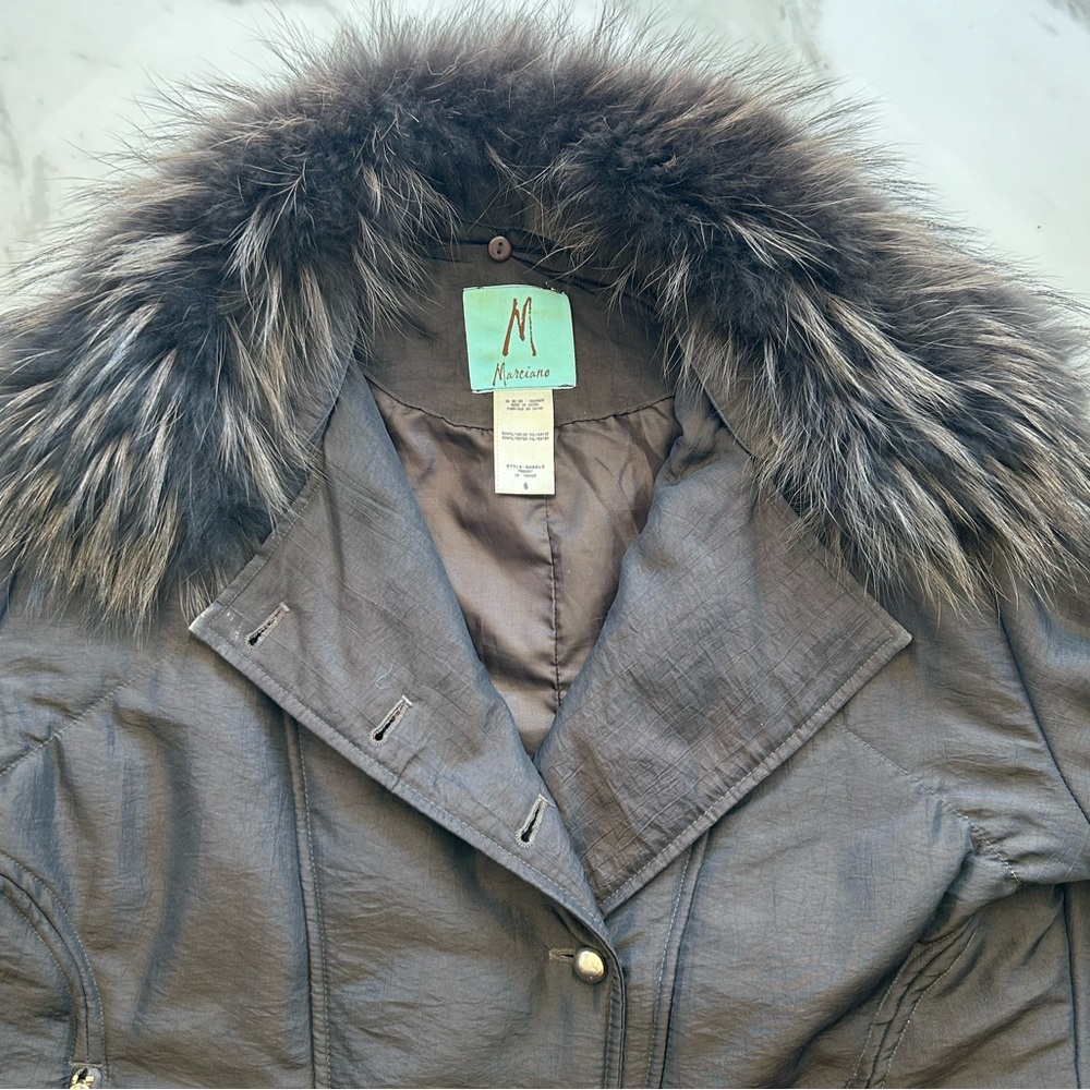Vintage Marciano size 6 Bomber Jacket - Picture 4 of 16